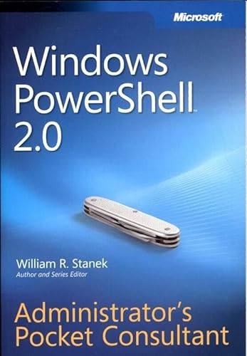 Beispielbild fr Windows PowerShell(TM) 2.0 Administrator's Pocket Consultant zum Verkauf von medimops