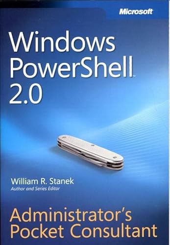 Imagen de archivo de Windows PowerShell(TM) 2.0 Administrator's Pocket Consultant a la venta por SecondSale