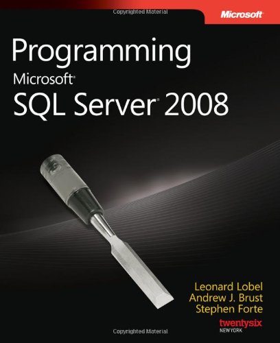 Stock image for Programming Microsoft SQL Server 2008 for sale by ThriftBooks-Atlanta