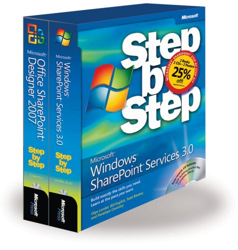 Imagen de archivo de The Microsoft SharePoint Step by Step Kit: Microsoft Windows SharePoint Services 3.0 Step by Step and Microsoft Office SharePoint Designer 2007 (Bpg-Other) a la venta por Ergodebooks
