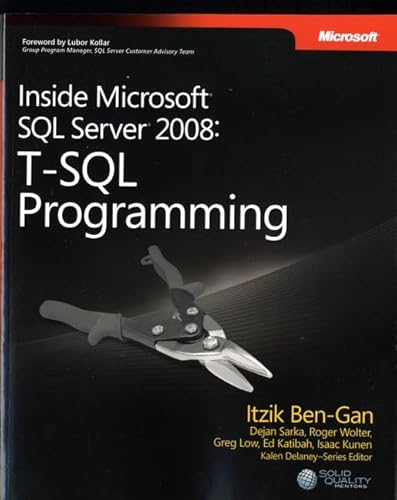 Stock image for Inside Microsoft? SQL Server? 2008: T-SQL Programming (Pro-developer) for sale by SecondSale