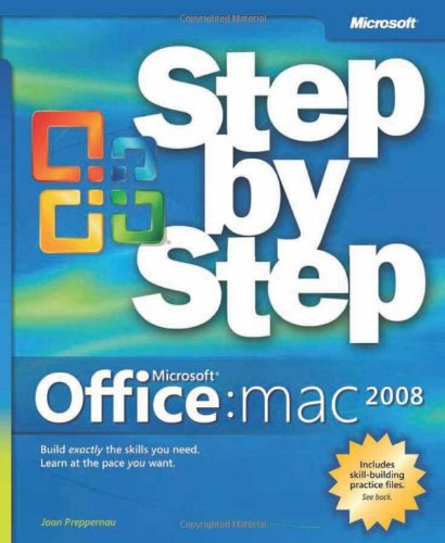 Office 2008 for Mac Step by Step (9780735626171) by Joan Preppernau