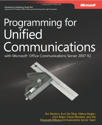 Beispielbild fr Programming for Unified Communications with Microsoft? Office Communications Server 2007 R2 zum Verkauf von Bookoutlet1