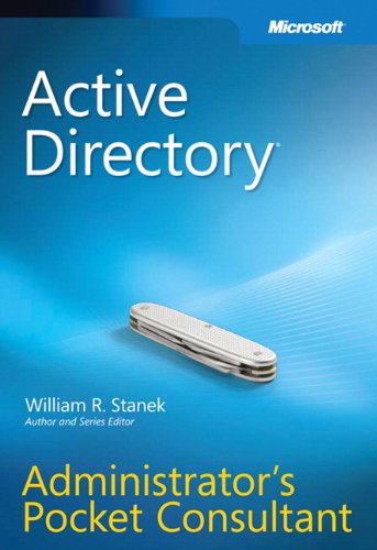 Beispielbild fr Active Directory� Administrator's Pocket Consultant zum Verkauf von Wonder Book