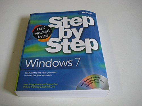 Windows 7 Step by Step (9780735626676) by Joan Lambert; Cox, Joyce