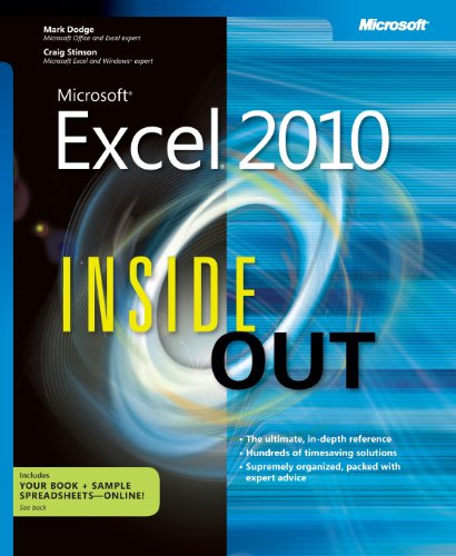 9780735626881: Microsoft Excel 2010 Inside Out