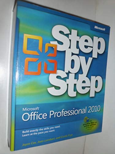 Stock image for Microsoft? Office Professional 2010 Step by Step for sale by SecondSale