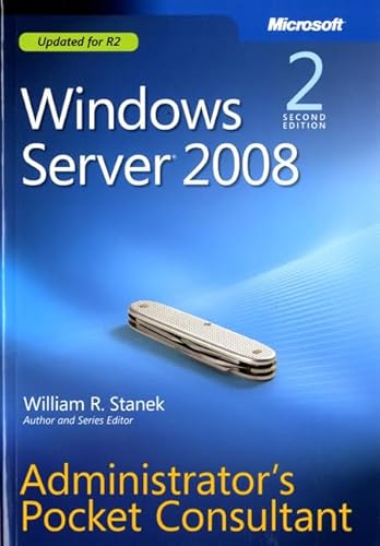 9780735627116: Windows Server 2008 Administrators Pocket Consultant