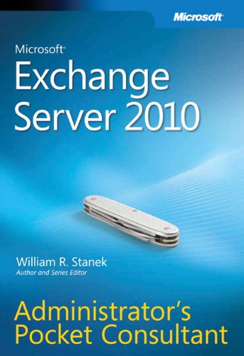 9780735627123: Microsoft Exchange Server 2010 Administrator s Pocket Consultant