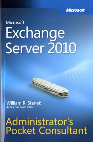 Stock image for Microsoft? Exchange Server 2010 Administrator s Pocket Consultant for sale by SecondSale