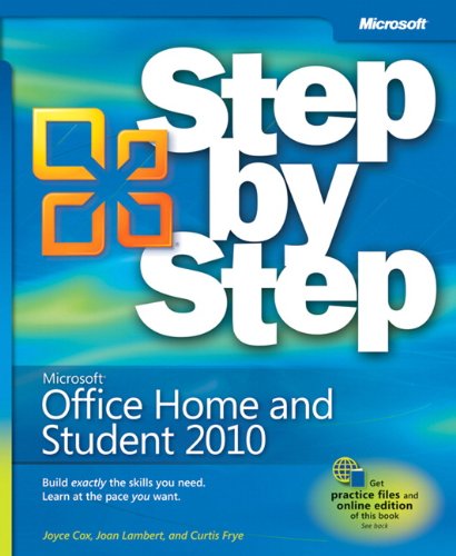 Imagen de archivo de Microsoft® Office Home & Student 2010 Step by Step a la venta por HPB-Emerald