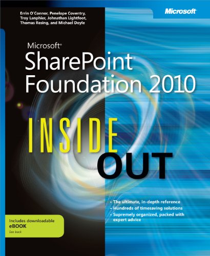 9780735627246: Microsoft SharePoint Foundation 2010 Inside Out