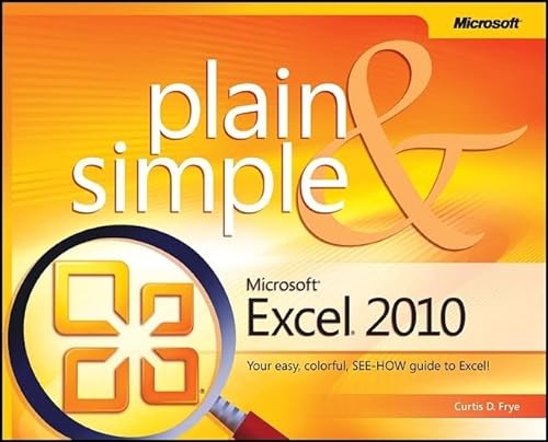 9780735627277: Microsoft Excel 2010 Plain & Simple