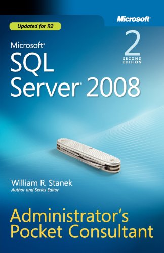 Beispielbild fr Microsoft SQL Server 2008 Administrator's Pocket Consultant zum Verkauf von medimops