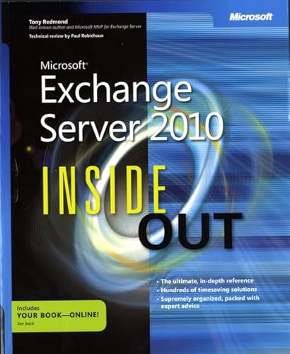 Stock image for Microsoft Exchange Server 2010 Inside Out for sale by WorldofBooks