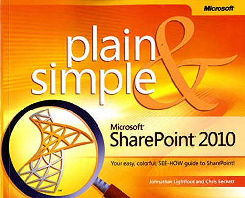 9780735642287: Microsoft SharePoint 2010 Plain & Simple: Learn the simplest ways to get things done with Microsoft SharePoint 2010