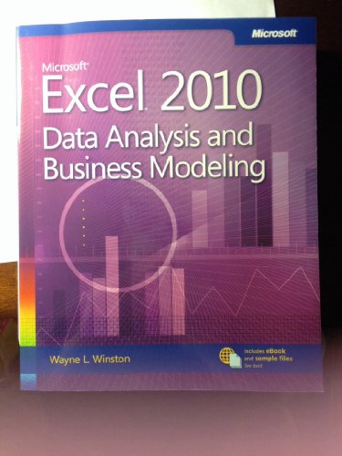 Stock image for Microsoft Excel 2010: Data Analysis and Business Modeling for sale by Gulf Coast Books