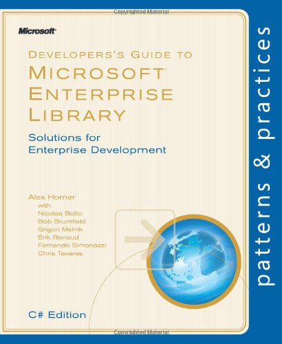 Imagen de archivo de Developer's Guide to Microsoft Enterprise Library, C# Edition (Patterns & Practices) a la venta por AwesomeBooks