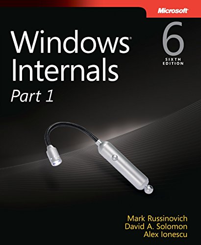 9780735648739: Windows Internals Part 1 6th Edition
