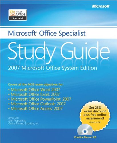 Imagen de archivo de The Microsoft Office Specialist a la venta por Better World Books