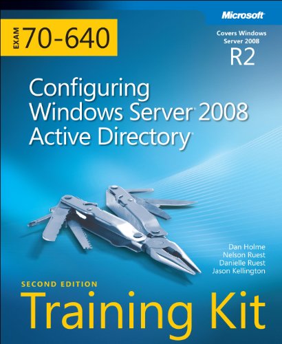 9780735651937: Self-Paced Training Kit (Exam 70-640): Configuring Windows Server 2008 Active Directory