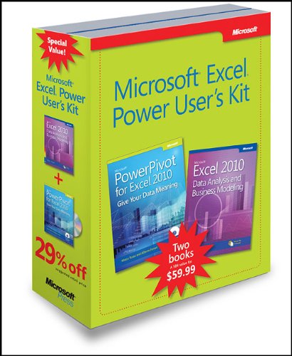 Stock image for Microsoft® Excel® Power User's Kit: Microsoft® PowerPivot for Excel® 2010 & Microsoft® Office Excel® 2010: Data Analysis and Business Modeling, 3e for sale by HPB-Red