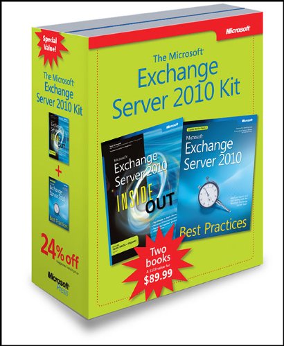 Microsoft Exchange Server 2010 Kit (Inside Out) (9780735659476) by Redmond, Tony; Jagott, Siegfried