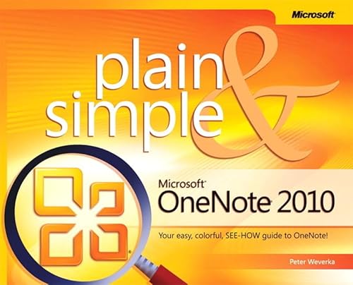9780735660540: Microsoft OneNote 2010 Plain & Simple
