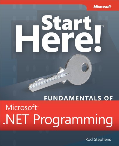 9780735661684: Start Here! Fundamentals of Microsoft .NET Programming