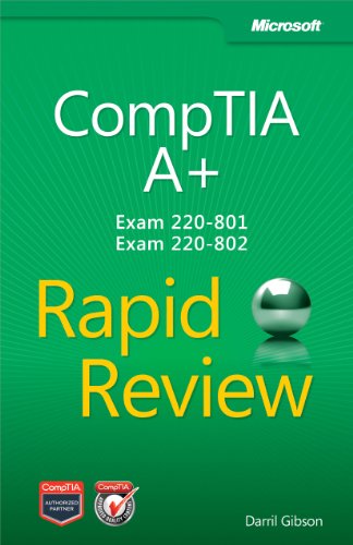 9780735666825: CompTIA A+ Rapid Review (Exam 220–801 and Exam 220–802)