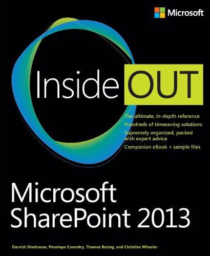 9780735666993: Microsoft SharePoint 2013 Inside Out