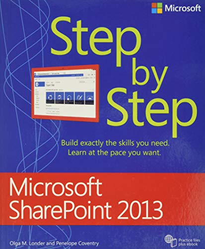 9780735667037: Microsoft SharePoint 2013 Step by Step