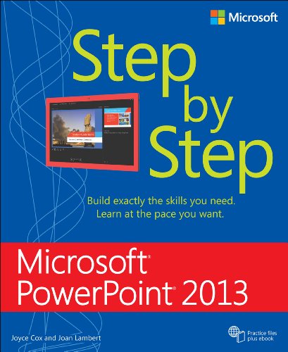 Microsoft PowerPoint 2013 Step by Step (9780735669109) by Joan Lambert; Cox, Joyce