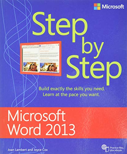 Imagen de archivo de Microsoft Word 2013 Step By Step a la venta por Books of the Smoky Mountains