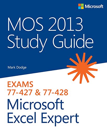 9780735669215: MOS 2013 for Microsoft Excel Expert: Exams 77-427 & 77-428