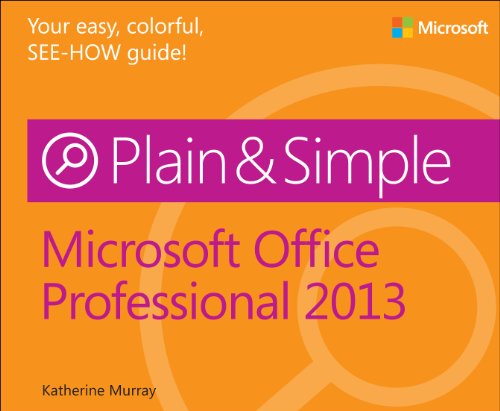 9780735669321: Microsoft Office Professional 2013 Plain & Simple: Micr Offi Prof 2013 Pla S_p1