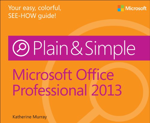9780735669321: Microsoft Office Professional 2013 Plain & Simple