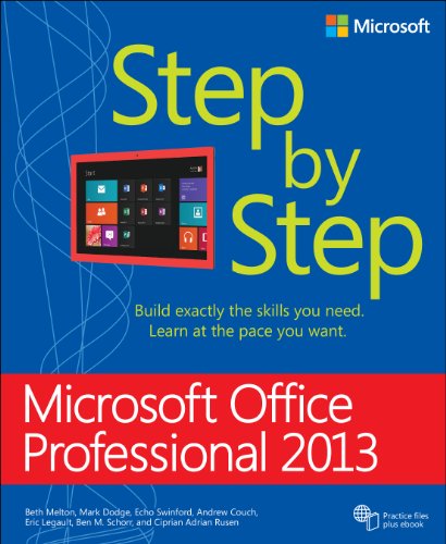 Beispielbild fr Microsoft Office Professional 2013 Step by Step (Step By Step (Microsoft)) zum Verkauf von Ergodebooks