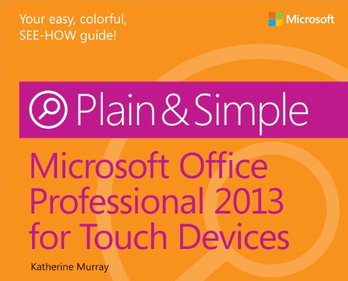 Imagen de archivo de Microsoft Office Professional 2013 for Touch Devices a la venta por Better World Books