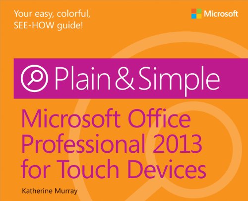 Stock image for Microsoft Office Professional 2013 for Touch Devices for sale by Better World Books