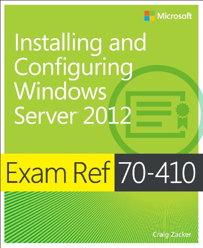 9780735673168: Exam Ref 70-410: Installing and Configuring Windows Server 2012