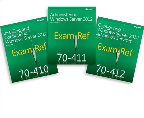 9780735673861: Mcsa Windows Server 2012: Exam Ref 70-410, 70-411, 70-412