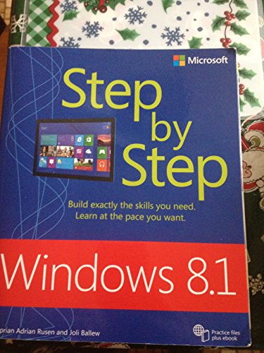 Beispielbild fr Windows 8.1 Step by Step zum Verkauf von Once Upon A Time Books