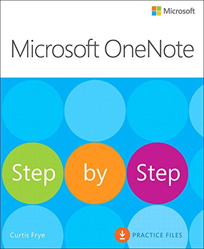 Beispielbild fr Microsoft OneNote Step by Step zum Verkauf von Indiana Book Company