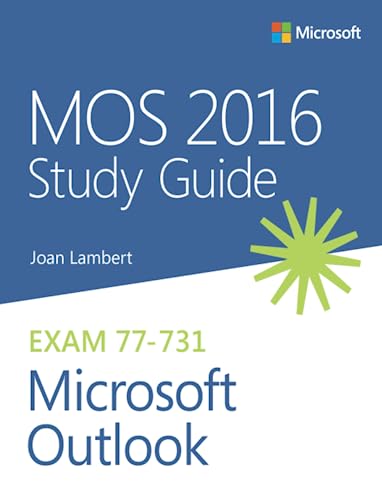 9780735699380: MOS 2016 Study Guide Microsoft Outlook (MOS Study Guide)