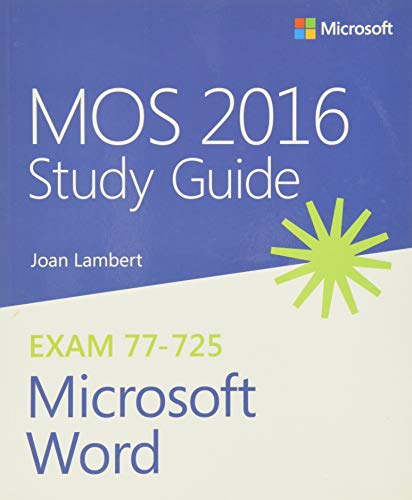 Stock image for MOS 2016 Study Guide for Microsoft Word (MOS Study Guide) for sale by SecondSale