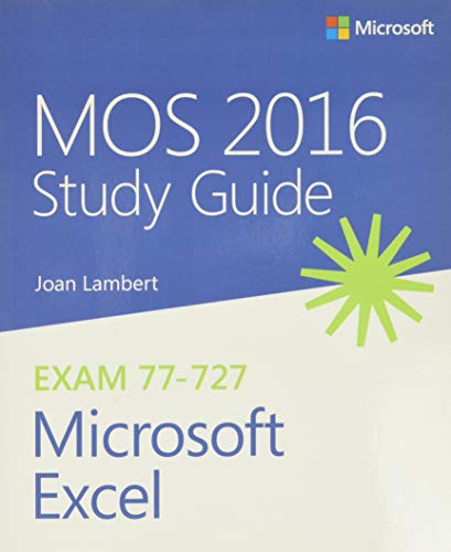 Beispielbild fr MOS 2016 Study Guide for Microsoft Excel zum Verkauf von Better World Books