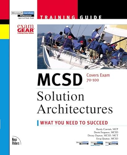 Beispielbild fr MCSD Training Guide : Solution Architectures zum Verkauf von Better World Books