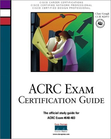 Imagen de archivo de Acrc Exam Certification Guide a la venta por BookHolders