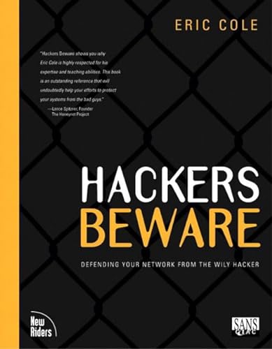 Stock image for Hackers Beware : The Ultimate Guide to Network Security for sale by Better World Books: West